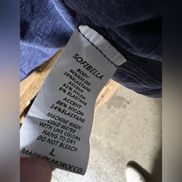 Sofibella Golf athetic tank top sz L - Picture 6 of 6